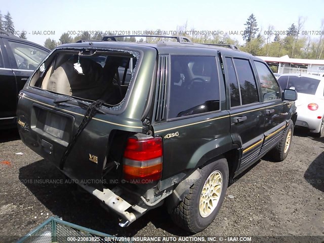 1J4GZ78Y6SC508833 - 1995 JEEP GRAND CHEROKEE LIMITED/ORVIS GREEN photo 4