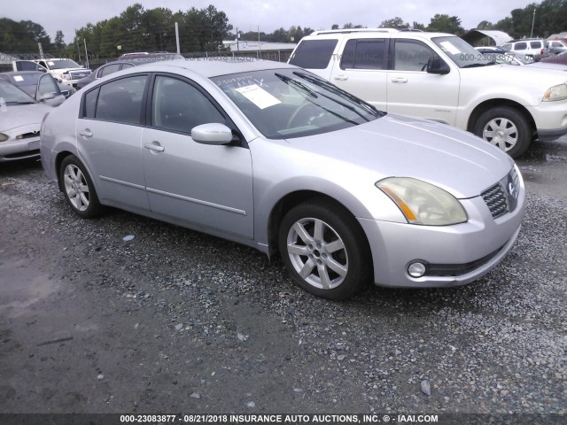 1N4BA41E04C869618 - 2004 NISSAN MAXIMA SE/SL GRAY photo 1