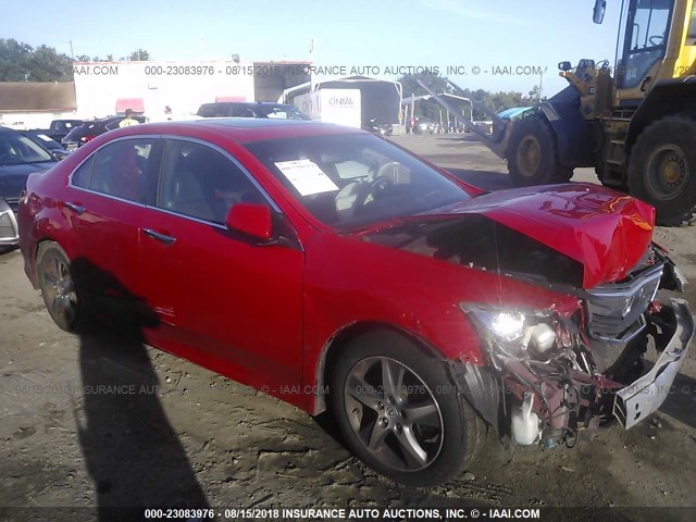 JH4CU2F8XCC018467 - 2012 ACURA TSX SE RED photo 1