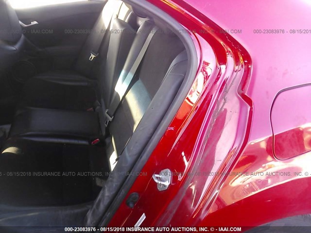 JH4CU2F8XCC018467 - 2012 ACURA TSX SE RED photo 8