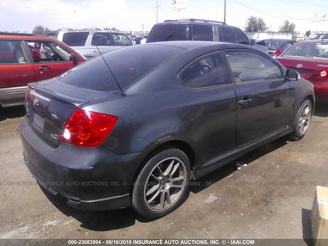 JTKDE177950004883 - 2005 TOYOTA SCION TC 黑色 照片 4