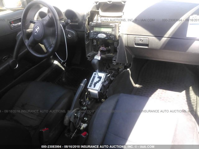 JTKDE177950004883 - 2005 TOYOTA SCION TC 黑色 照片 5