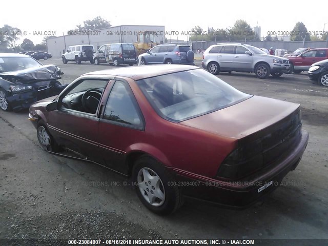 1G1LV15M8TY165583 - 1996 CHEVROLET BERETTA RED photo 3