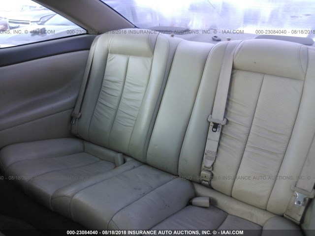 2T1CF22P82C596839 - 2002 TOYOTA CAMRY SOLARA SE/SLE Ağ foto 8