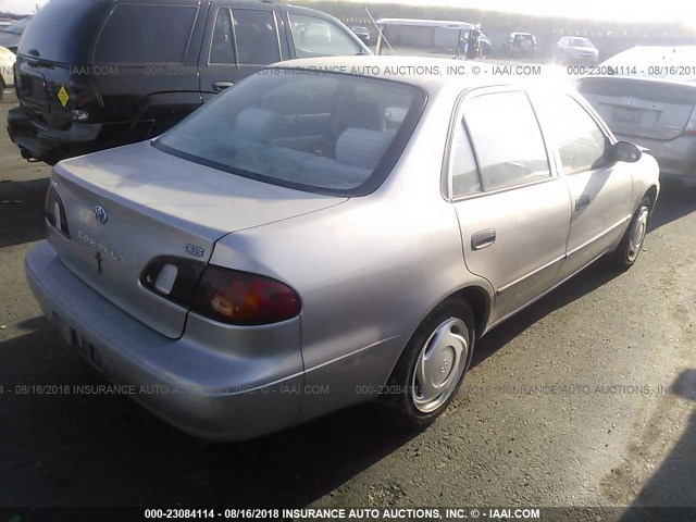 1NXBR12E6YZ316516 - 2000 TOYOTA COROLLA VE/CE/LE 金色 照片 4
