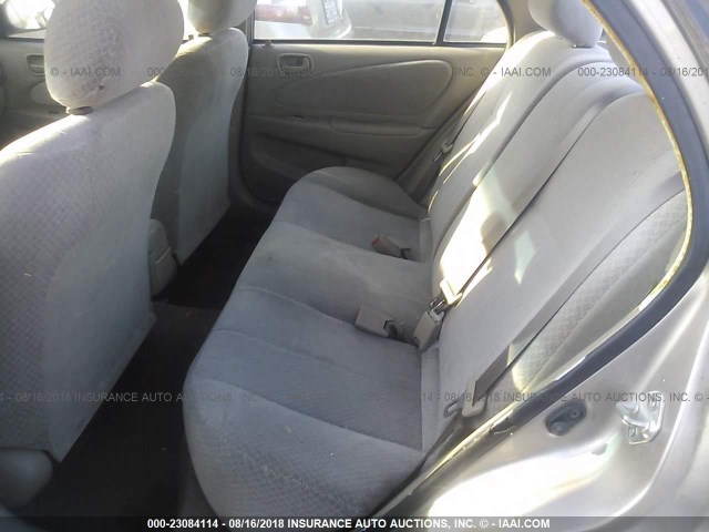 1NXBR12E6YZ316516 - 2000 TOYOTA COROLLA VE/CE/LE 金色 照片 8