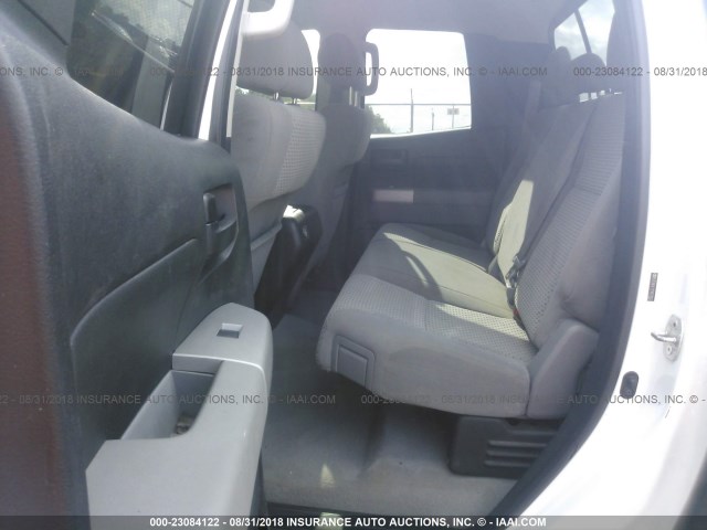 5TFBV54117X031933 - 2007 TOYOTA TUNDRA DOUBLE CAB SR5 GRAY photo 8