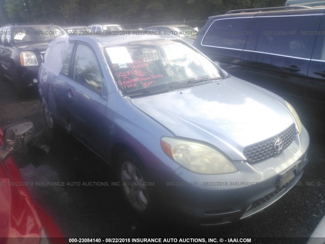 2T1KR32E43C113615 - 2003 TOYOTA COROLLA MATRIX XR BLUE photo 1