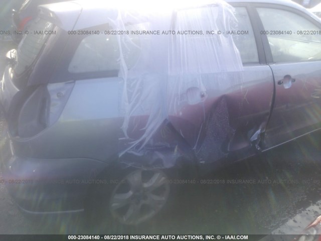 2T1KR32E43C113615 - 2003 TOYOTA COROLLA MATRIX XR BLUE photo 6