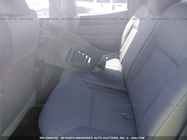 5TFLU4EN0CX043357 - 2012 TOYOTA TACOMA DOUBLE CAB თეთრი ფოტო 8