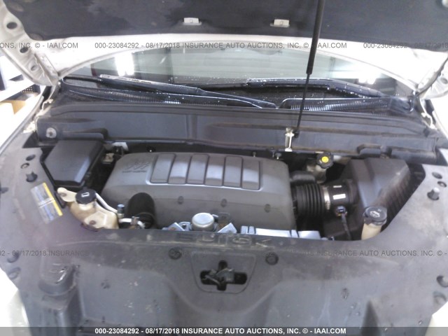 5GAEV23D49J103853 - 2009 BUICK ENCLAVE CXL 白色 照片 10