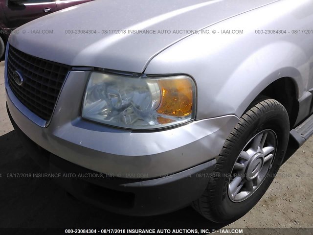 1FMPU16L94LB63188 - 2004 FORD EXPEDITION XLT SILVER photo 6