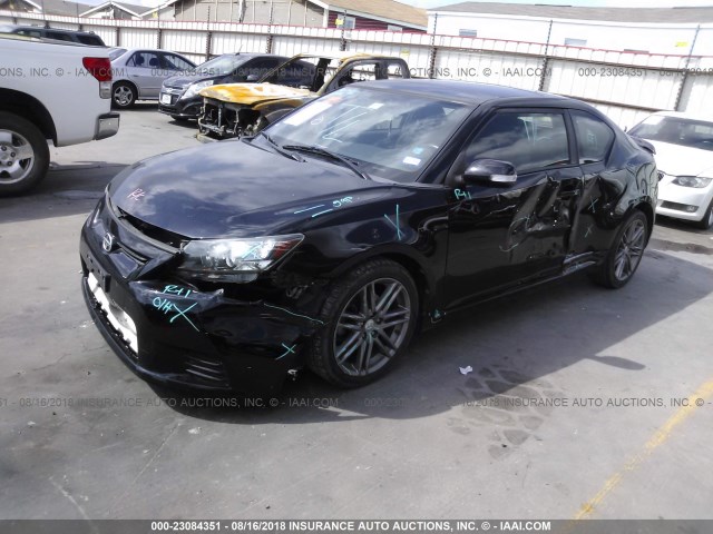 JTKJF5C75D3062421 - 2013 TOYOTA SCION TC 黑色 照片 2
