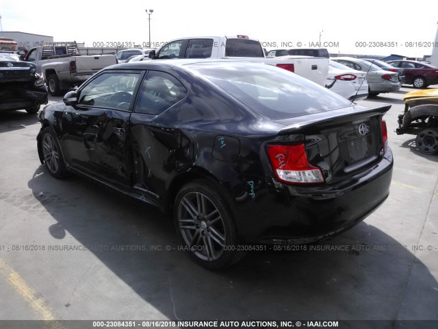 JTKJF5C75D3062421 - 2013 TOYOTA SCION TC 黑色 照片 3