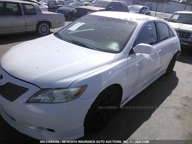 4T1BE46K58U732117 - 2008 TOYOTA CAMRY CE/LE/XLE/SE WHITE photo 2