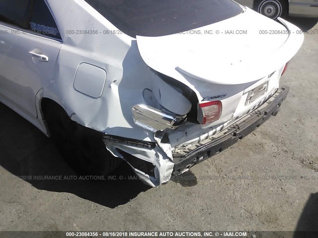 4T1BE46K58U732117 - 2008 TOYOTA CAMRY CE/LE/XLE/SE WHITE photo 6