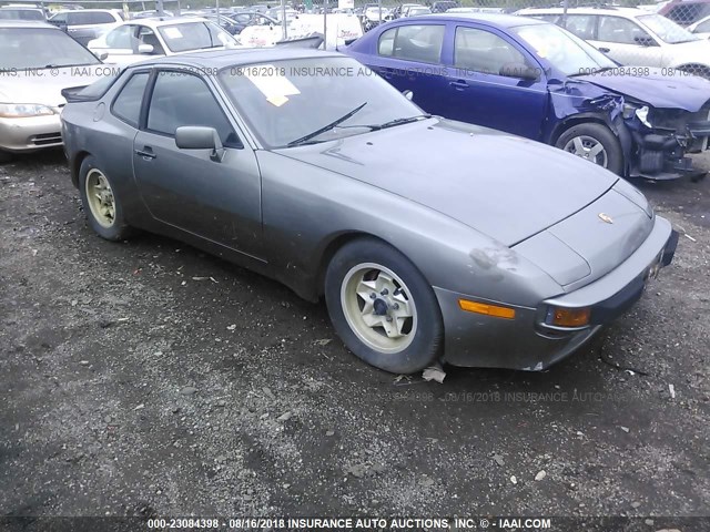 WP0AA0948GN452086 - 1986 PORSCHE 944 GRAY photo 1