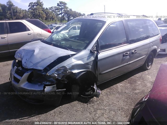 1D4GP25393B180065 - 2003 DODGE CARAVAN SE SILVER photo 2