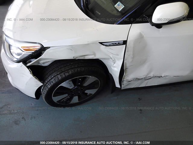 KNDJX3A57F7124178 - 2015 KIA SOUL ! WHITE photo 6