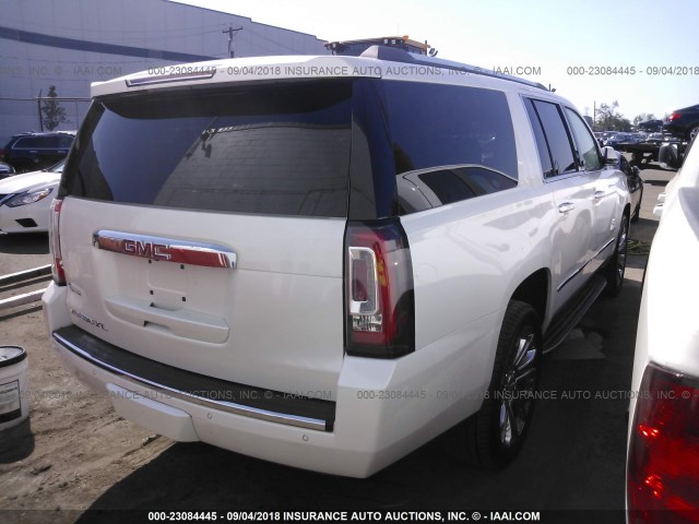 1GKS2HKJ4HR381774 - 2017 GMC YUKON XL DENALI WHITE photo 4