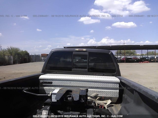 1FTWW31R48EA12450 - 2008 FORD F350 SRW SUPER DUTY BROWN photo 8