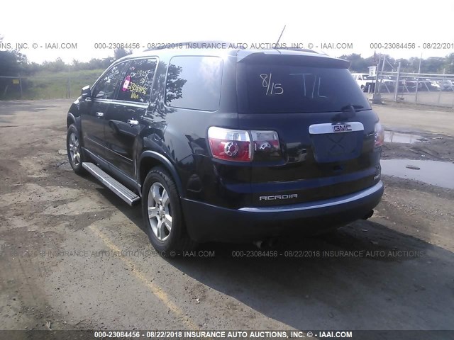 1GKEV23D59J156466 - 2009 GMC ACADIA SLT-1 BLACK photo 3