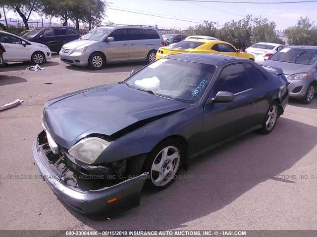 JHMBB614XVC003371 - 1997 HONDA PRELUDE GRAY photo 2