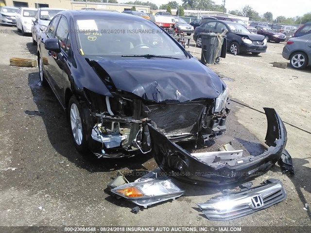 19XFB2F9XCE028356 - 2012 HONDA CIVIC EXL 黑色 照片 6