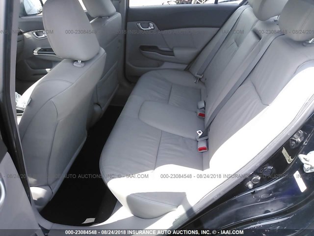 19XFB2F9XCE028356 - 2012 HONDA CIVIC EXL 黑色 照片 8