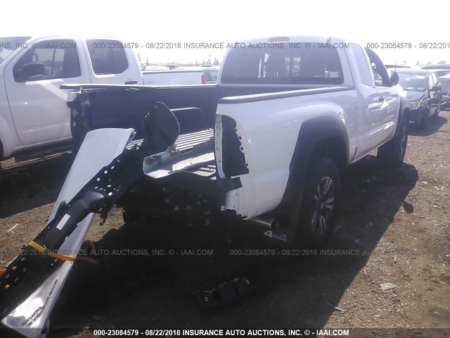 5TFUX4EN5FX030491 - 2015 TOYOTA TACOMA ACCESS CAB Weiß Foto 4