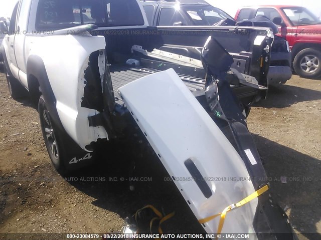 5TFUX4EN5FX030491 - 2015 TOYOTA TACOMA ACCESS CAB WHITE photo 6