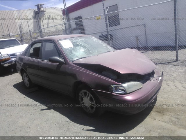 1Y1SK5286YZ436230 - 2000 CHEVROLET GEO PRIZM LSI MAROON photo 1