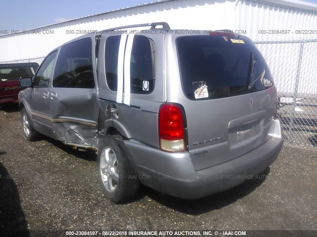 1GMDV03L25D222012 - 2005 PONTIAC MONTANA SV6 SILVER photo 3