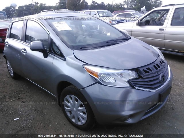 3N1CE2CP8EL356308 - 2014 NISSAN VERSA NOTE S/S PLUS/SV/SL GRAY photo 1