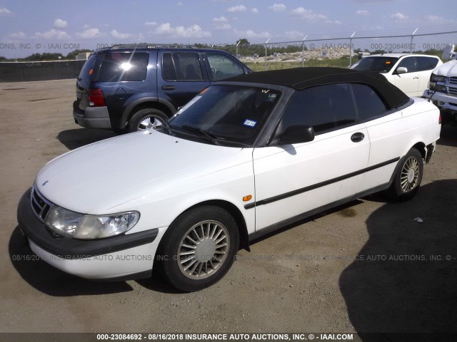 YS3DF78VXS7024883 - 1995 SAAB 900 SE WHITE photo 2