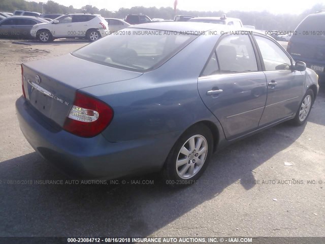 JTDBE32K120040990 - 2002 TOYOTA CAMRY LE/XLE/SE Mavi foto 4