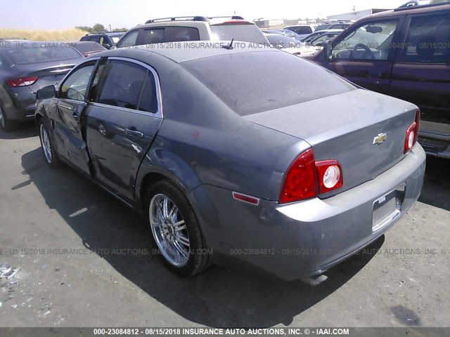 1G1ZH57B984253920 - 2008 CHEVROLET MALIBU 1LT GRAY photo 3