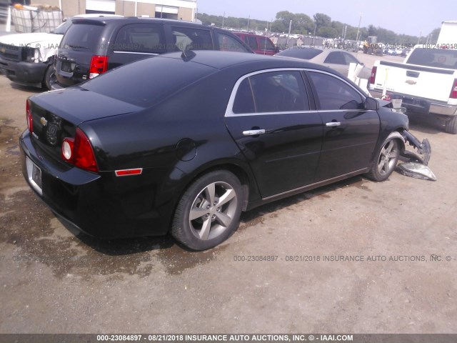 1G1ZC5E06CF141542 - 2012 CHEVROLET MALIBU 1LT 黑色 照片 4