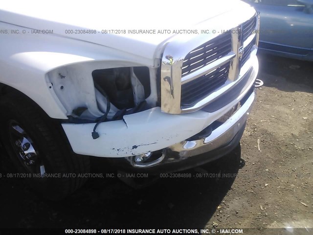 3D7KR28A97G809435 - 2007 DODGE RAM 2500 ST/SLT 白色 照片 6