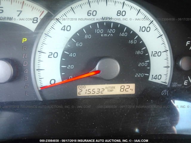 4T1BE46KX8U247231 - 2008 TOYOTA CAMRY CE/LE/XLE/SE GRAY photo 7