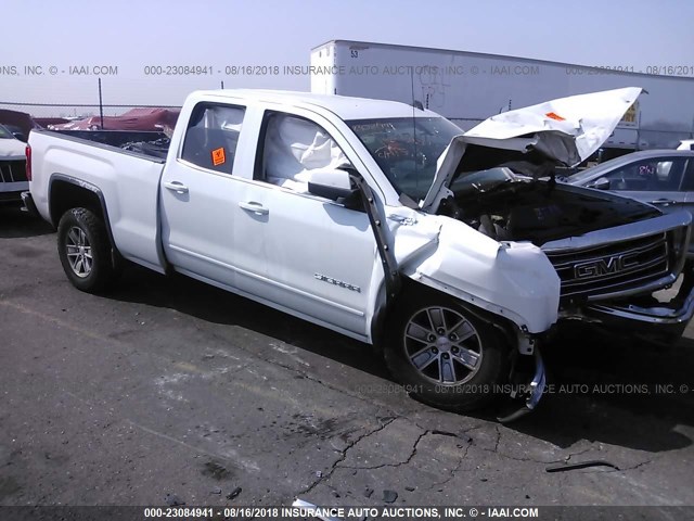 1GTV2UEH3EZ252592 - 2014 GMC SIERRA K1500 SLE WHITE photo 1