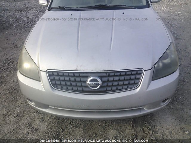 1N4AL11DX5N439886 - 2005 NISSAN ALTIMA S/SL SILVER photo 6