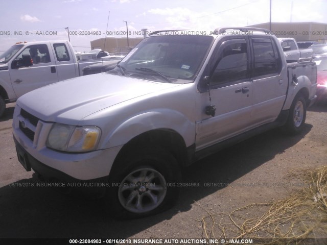 1FMZU77E31UB94678 - 2001 FORD EXPLORER SPORT TR  SILVER photo 2