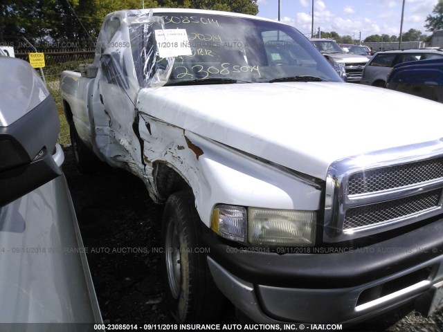 1B7HC16X41S766310 - 2001 DODGE RAM 1500 WHITE photo 6