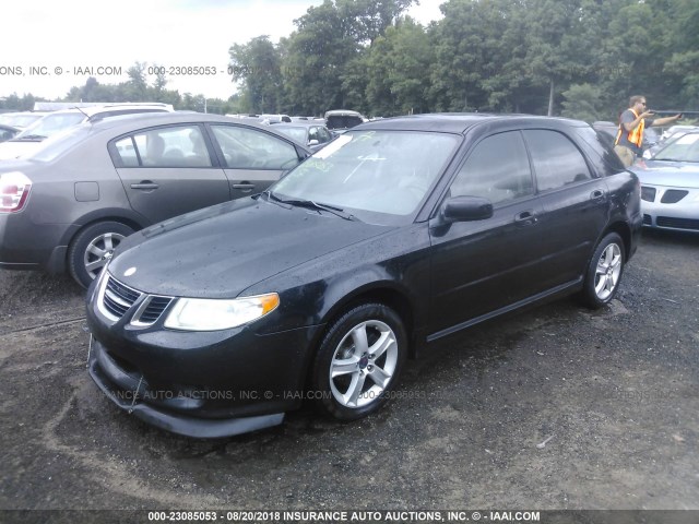 JF4GG61695G056462 - 2005 SAAB 9-2 LINEAR BLACK photo 2