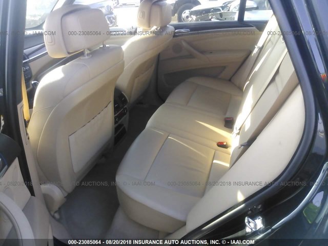 5UXFE43519L266700 - 2009 BMW X5 XDRIVE30I BLACK photo 8