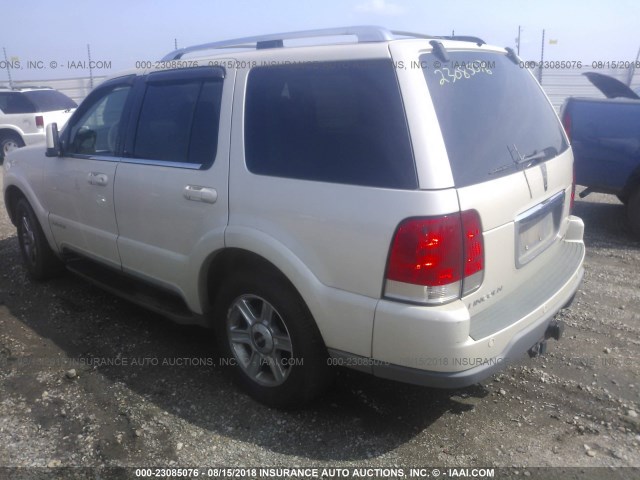5LMEU68H15ZJ19405 - 2005 LINCOLN AVIATOR 米色 照片 3