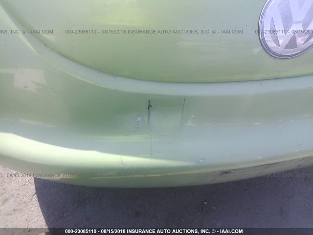 3VWCD31C75M411683 - 2005 VOLKSWAGEN NEW BEETLE GLS Yaşıl foto 6