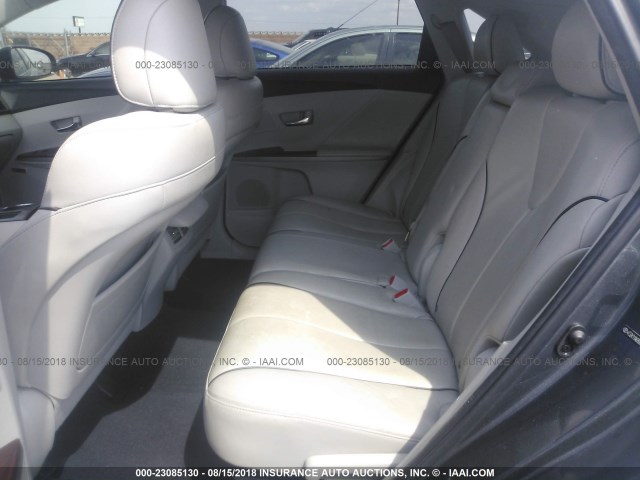 4T3ZK11A69U009082 - 2009 TOYOTA VENZA GRAY photo 8