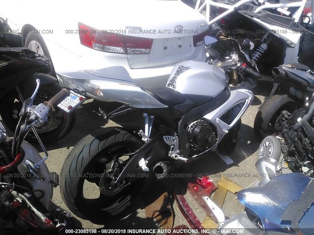 JS1GN7DAX62105308 - 2006 SUZUKI GSX-R600 K6 GRAY photo 4